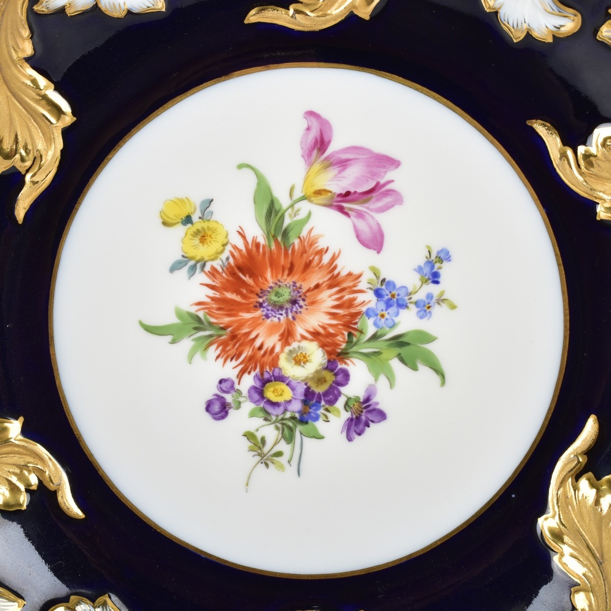 Meissen Porcelain Shallow Bowl