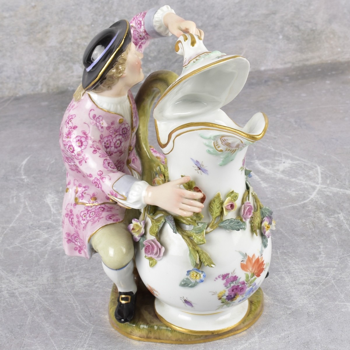 Meissen German Porcelain Ewer