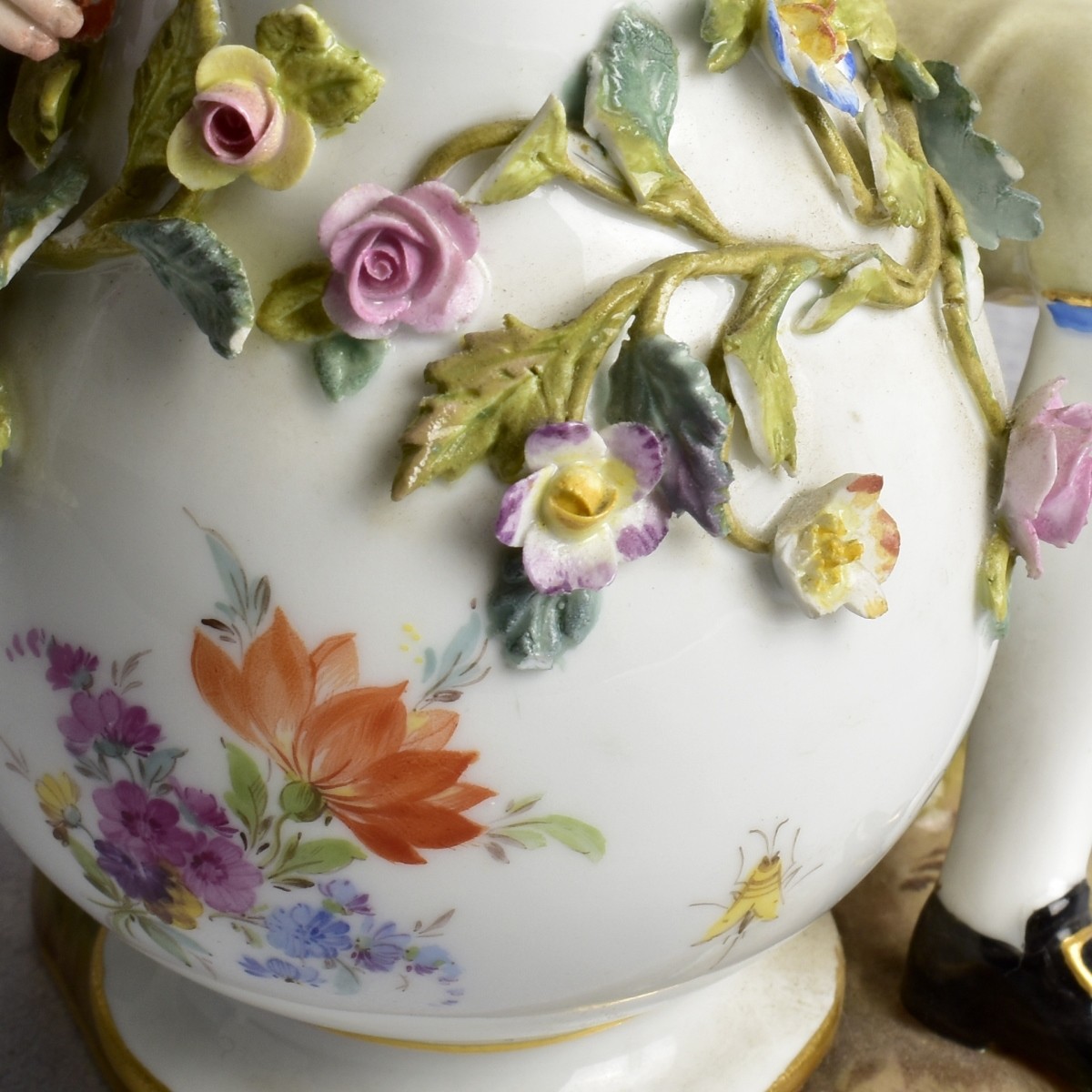 Meissen German Porcelain Ewer