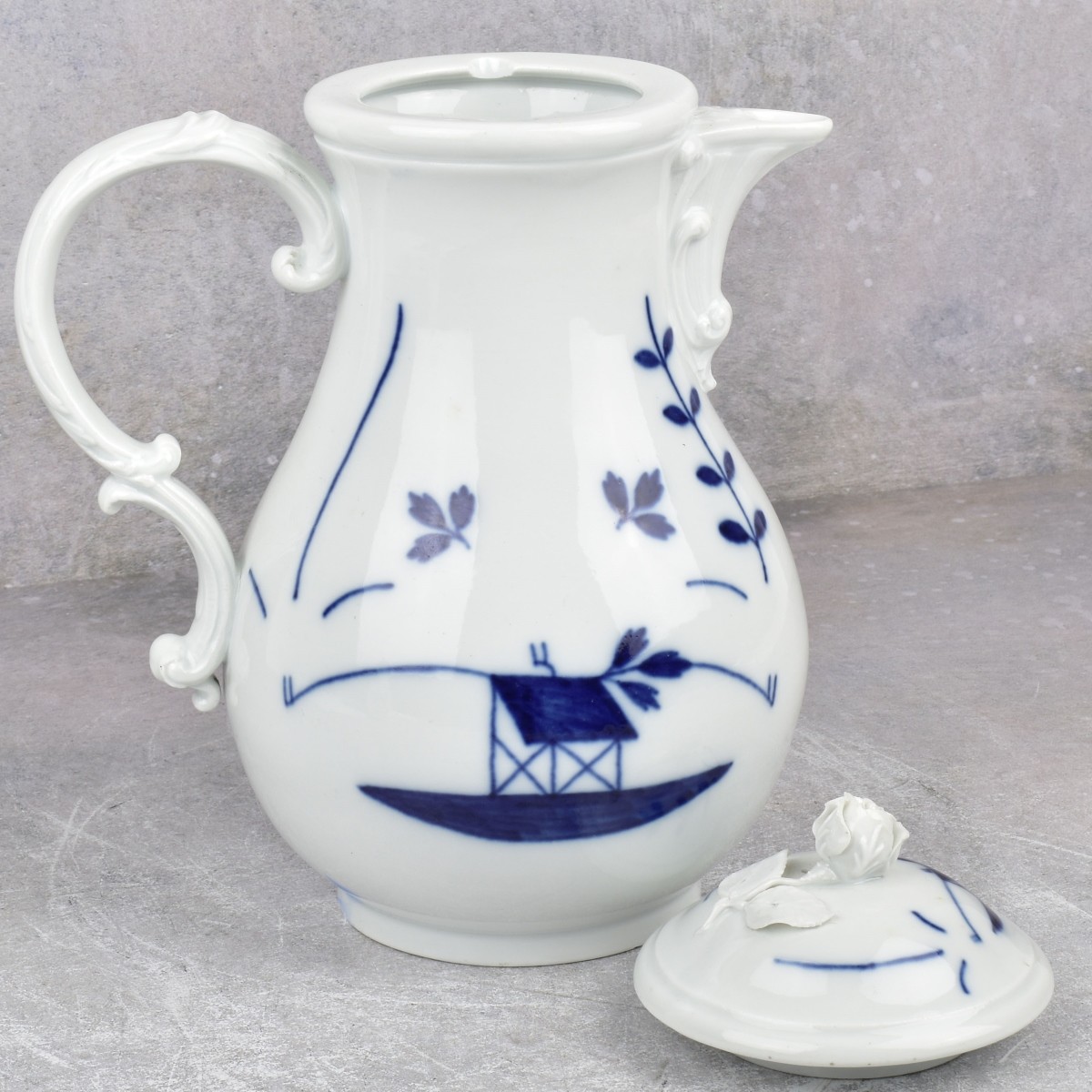 German Meissen Porcelain Coffee Pots