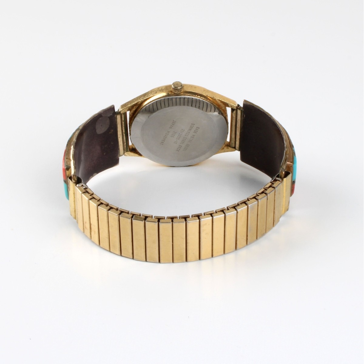 Zuni Hardstone Watch Bracelet