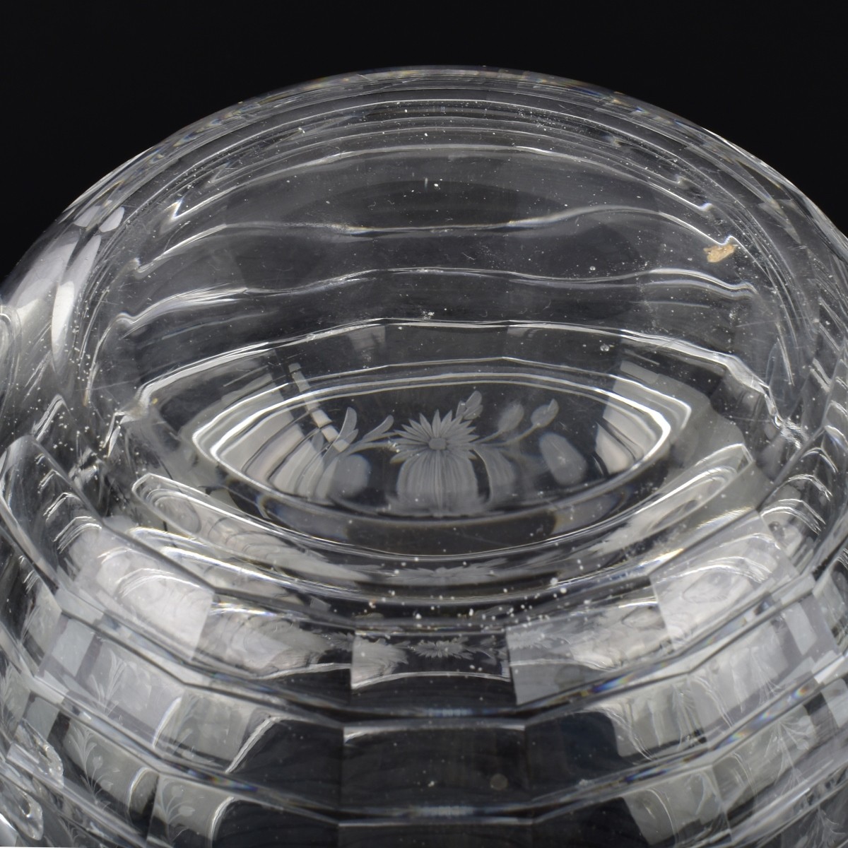 Antique Sinclaire Cut Glass Teapot