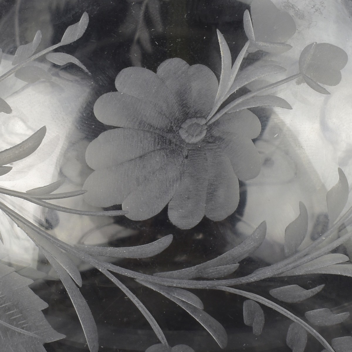 Antique Sinclaire Cut Glass Teapot