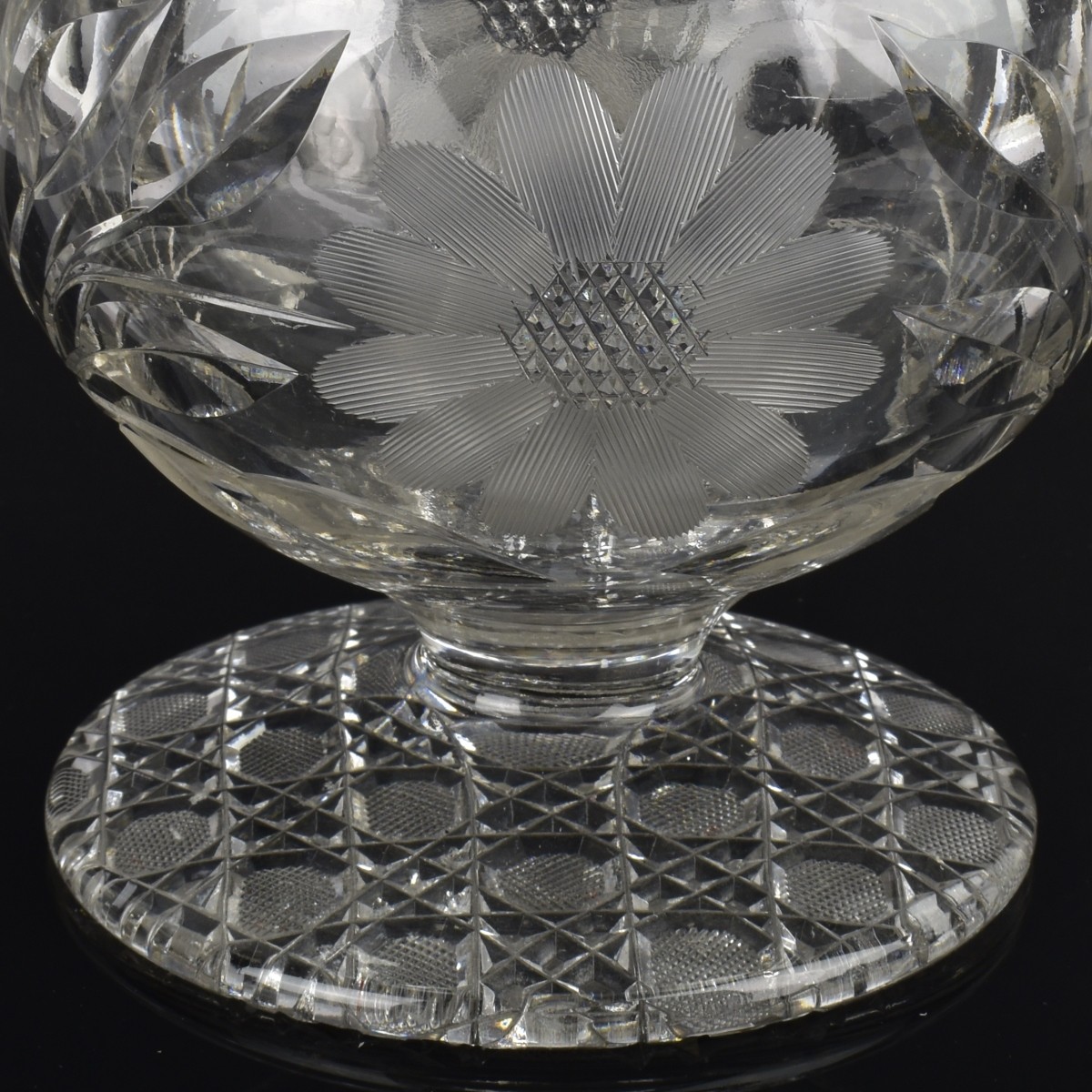 Antique Cut Glass Decanter