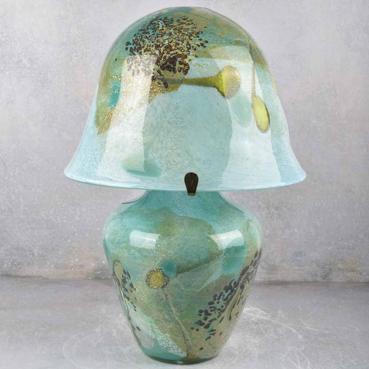 Vintage Venetian Art Glass Table Lamp