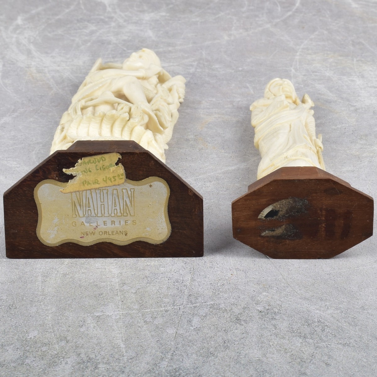 Antique Carved Asian Figures