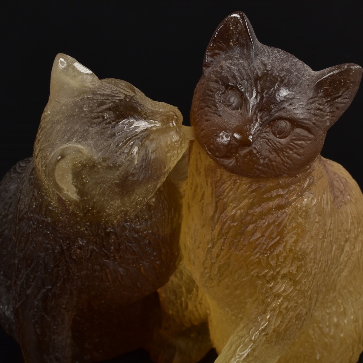 Daum France Pate-de-Verre Sculptures