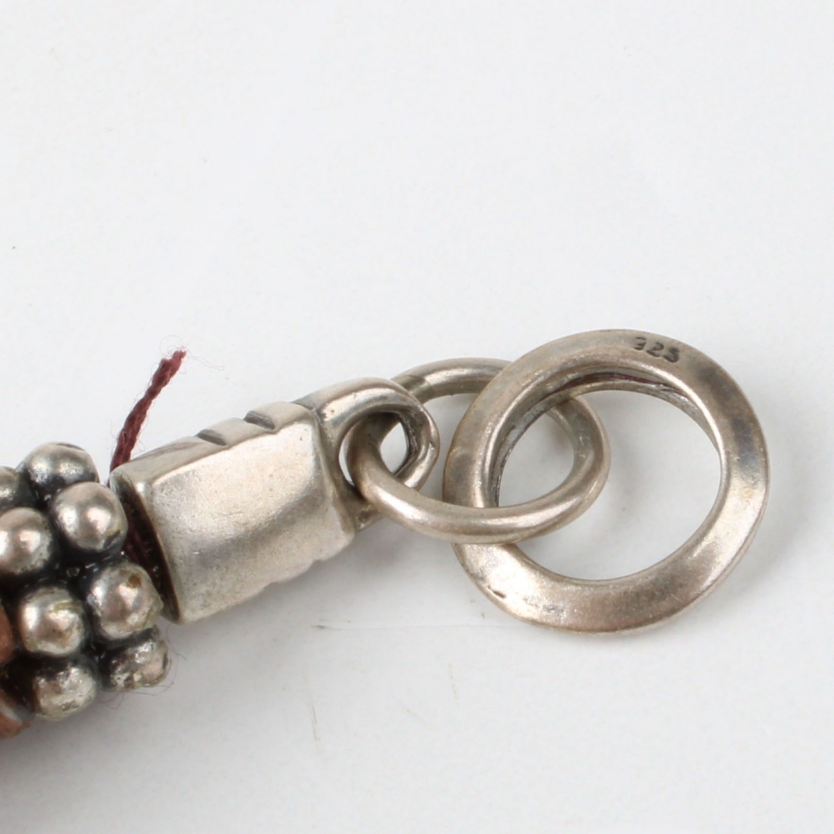 Sterling Silver and Copper Bracelet