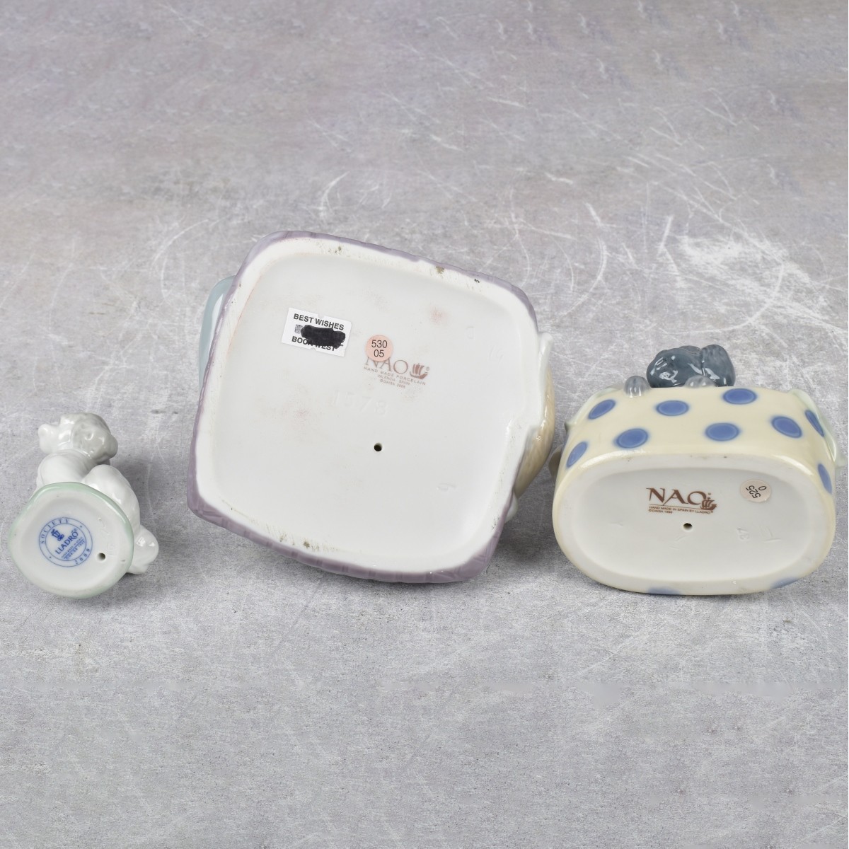 Lladro Spain Gloss Porcelain Figurines