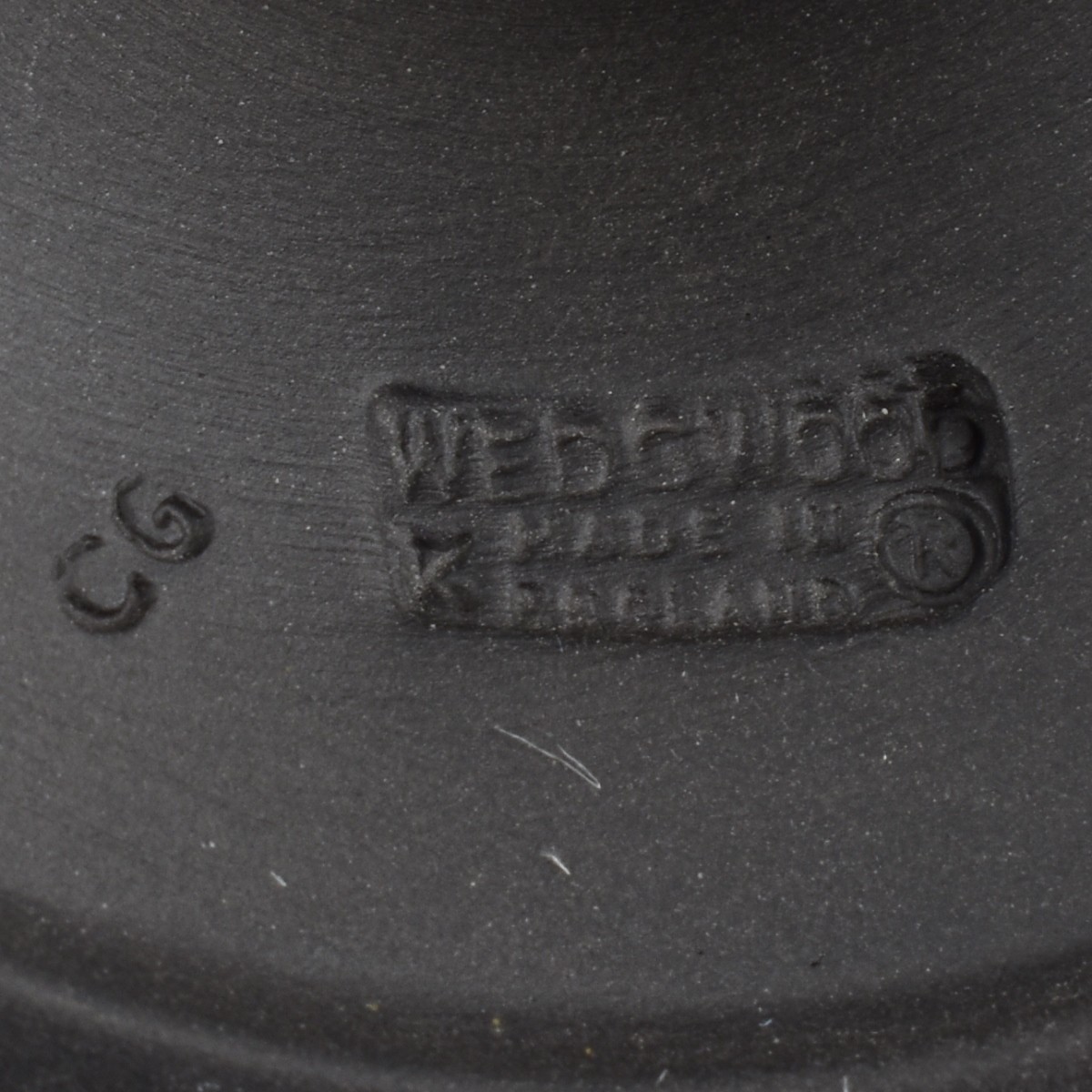 Vintage Black Wedgewood Jasperware
