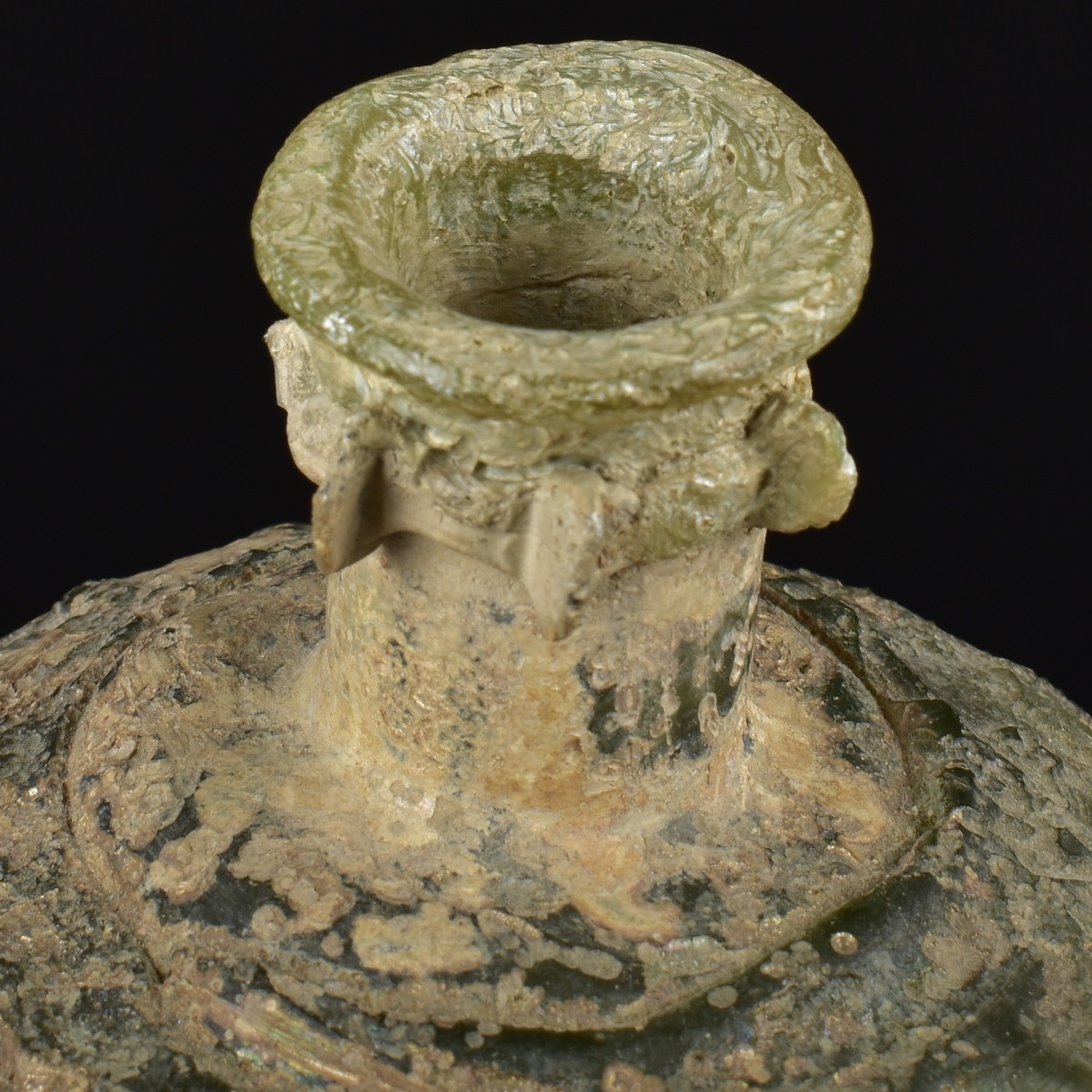 Roman Glass Bottle