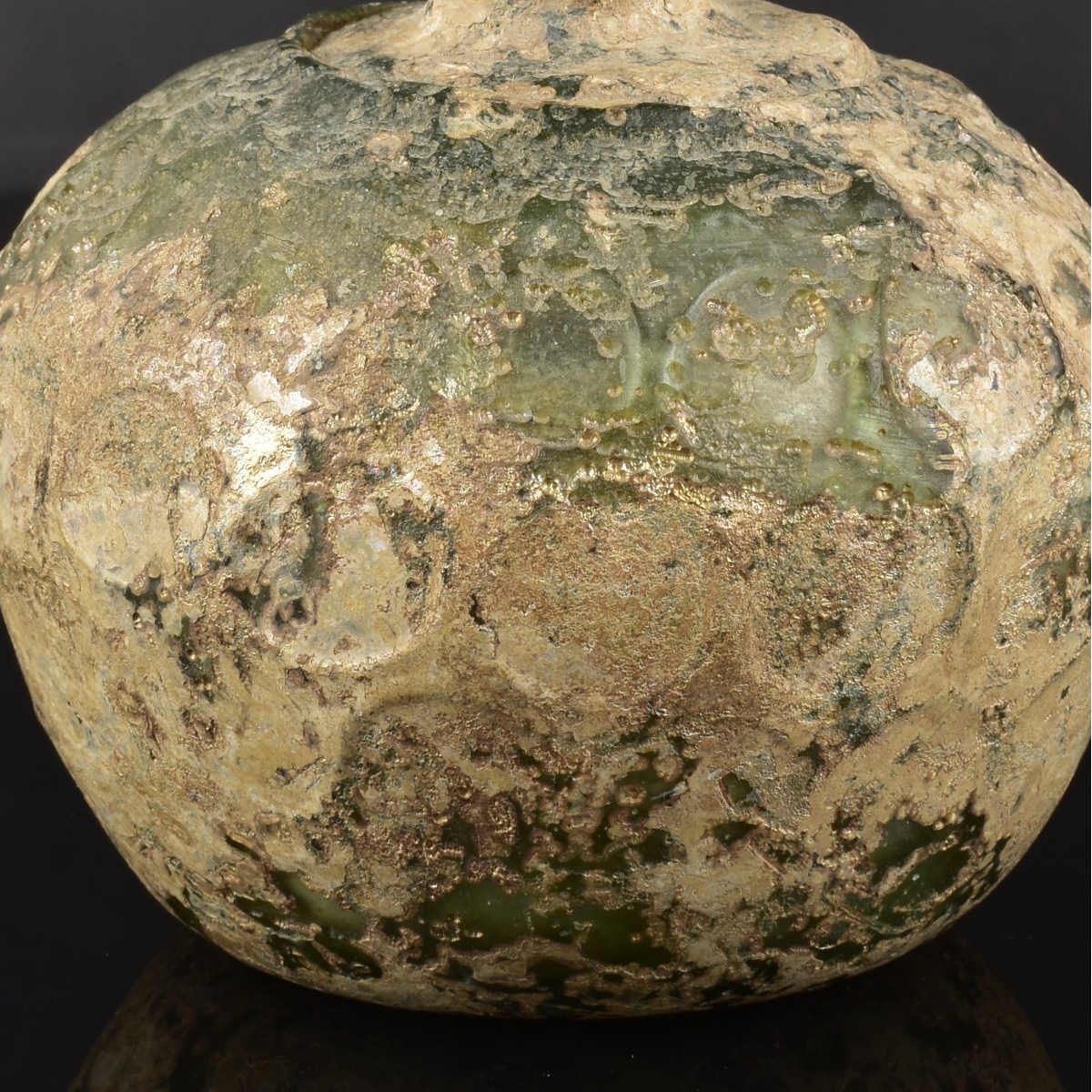 Roman Glass Bottle