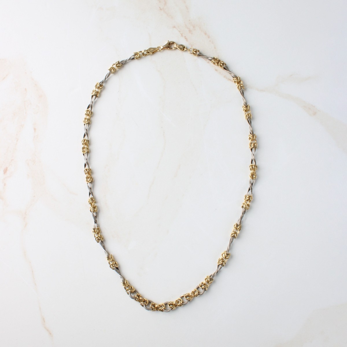 18K and Platinum Chain / Necklace