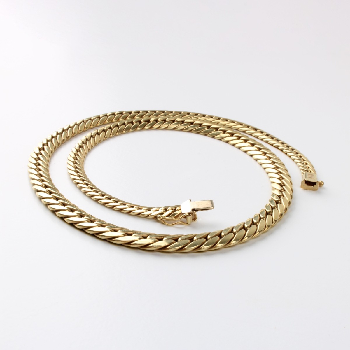 14K Cuban Link Chain Necklace