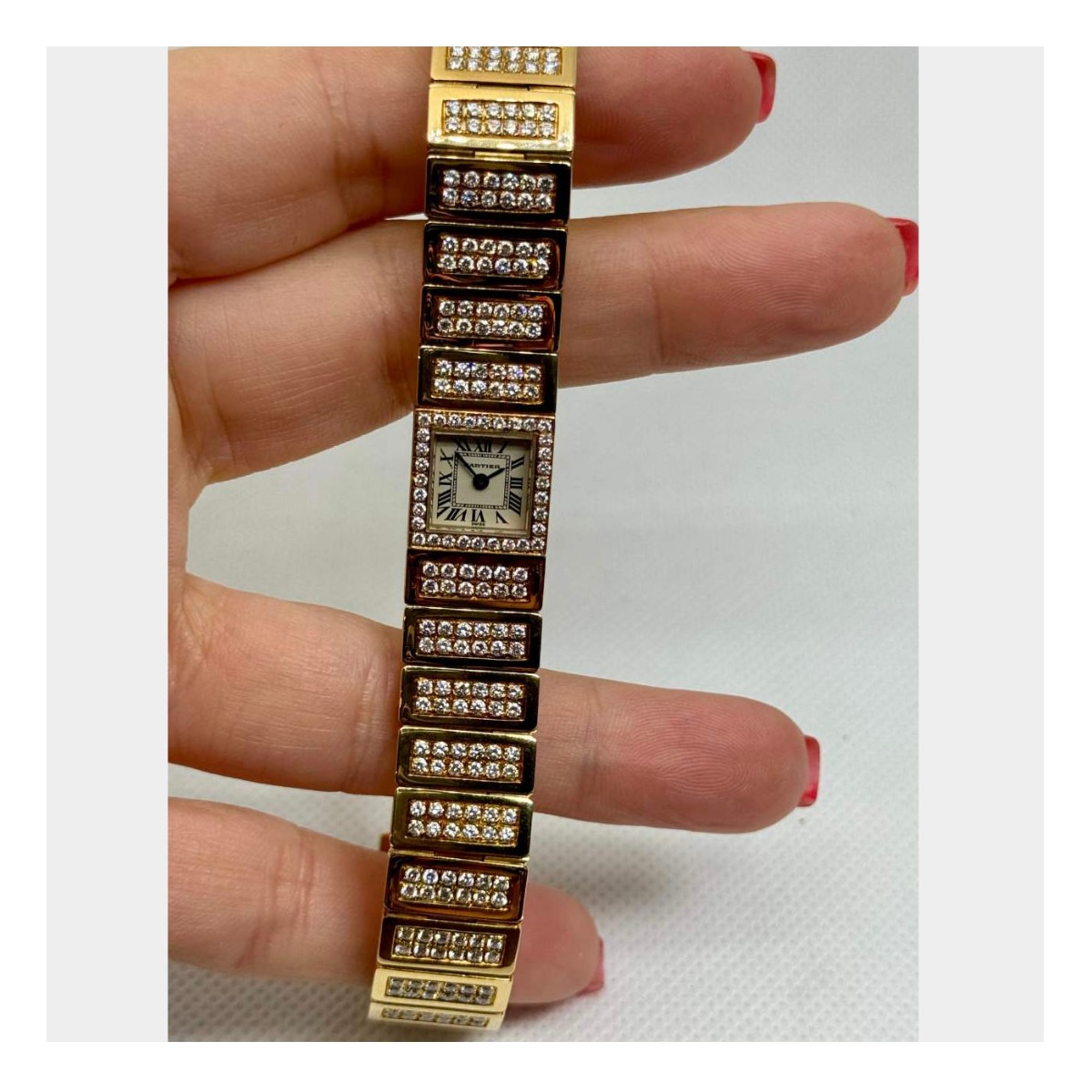 Cartier 18K Tank Lingot Watch
