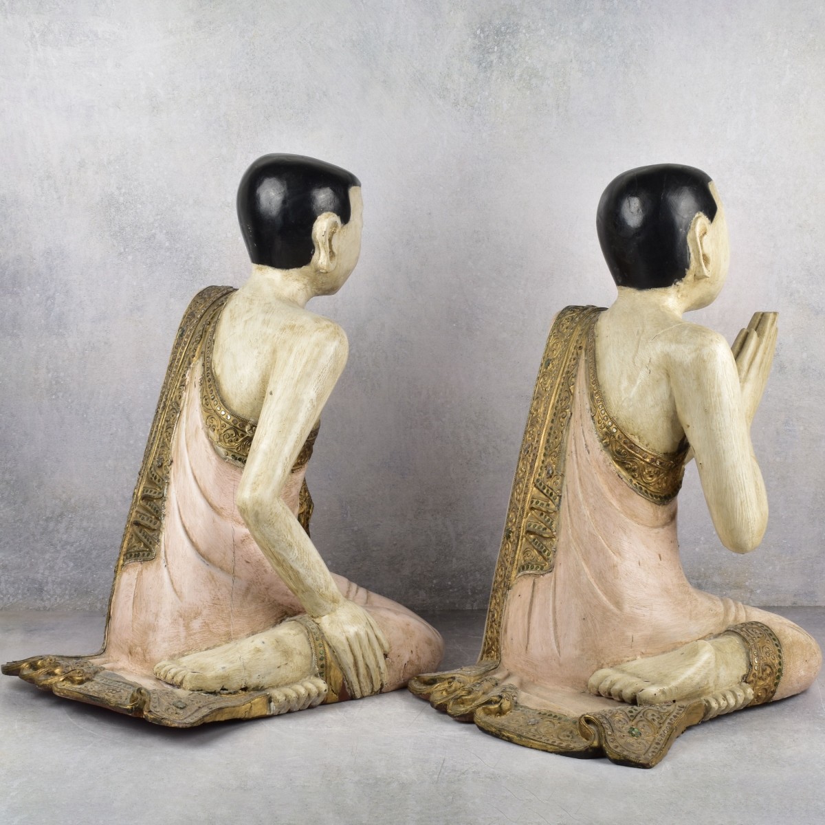 Vintage Thai Seated Buddha's