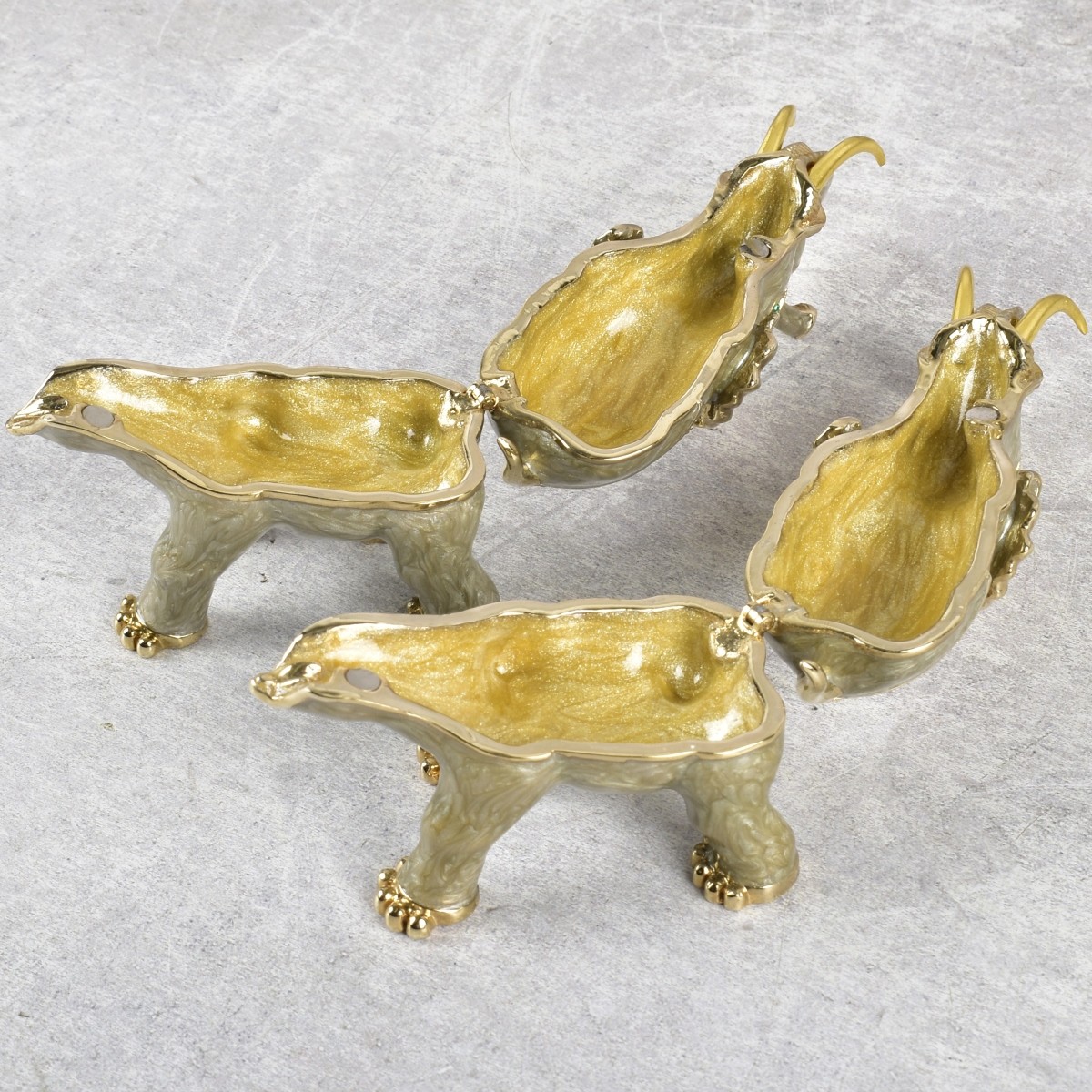 Jay Strongwater Elephant Figurines
