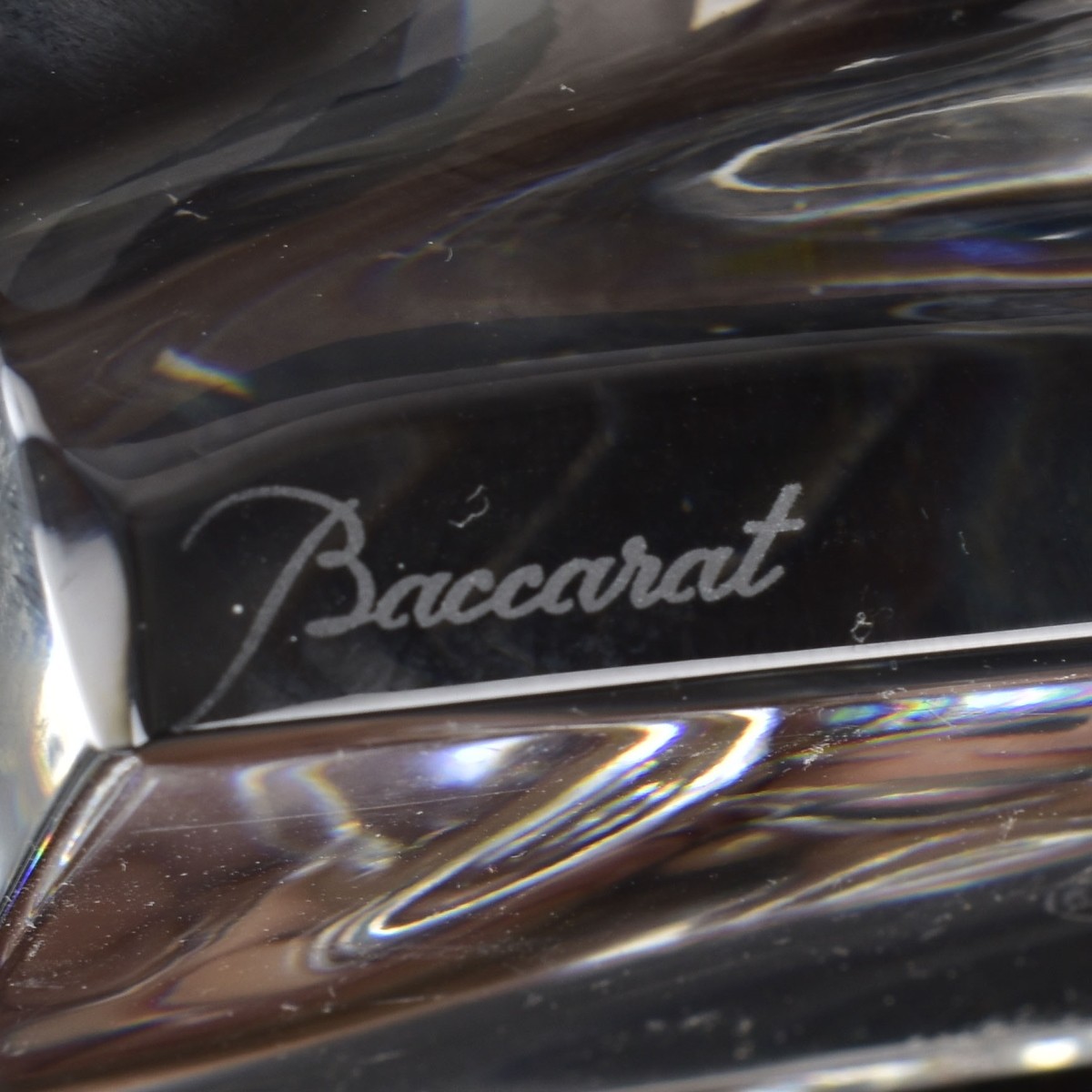 Baccarat Crystal Horse Head Sculpture