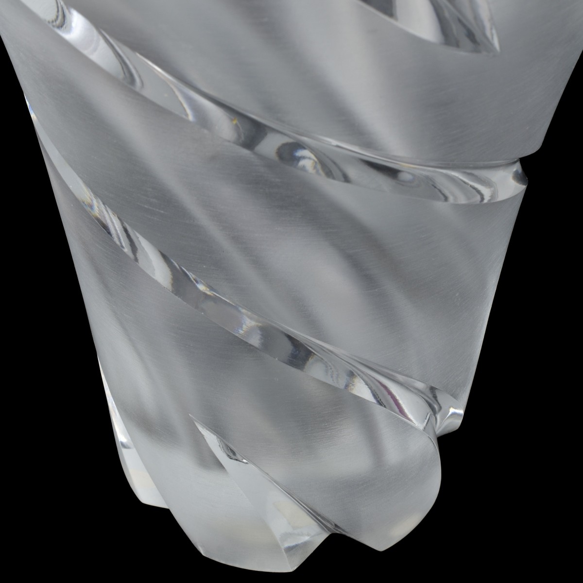 Lalique France "Narcisse" Crystal Vase