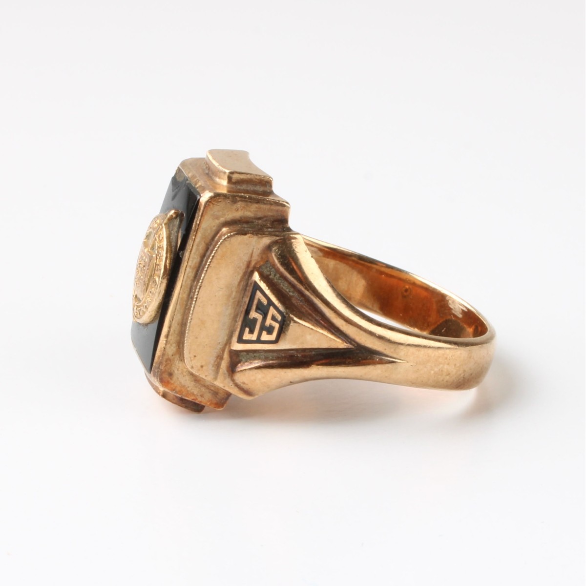 Vintage 10K Class Ring