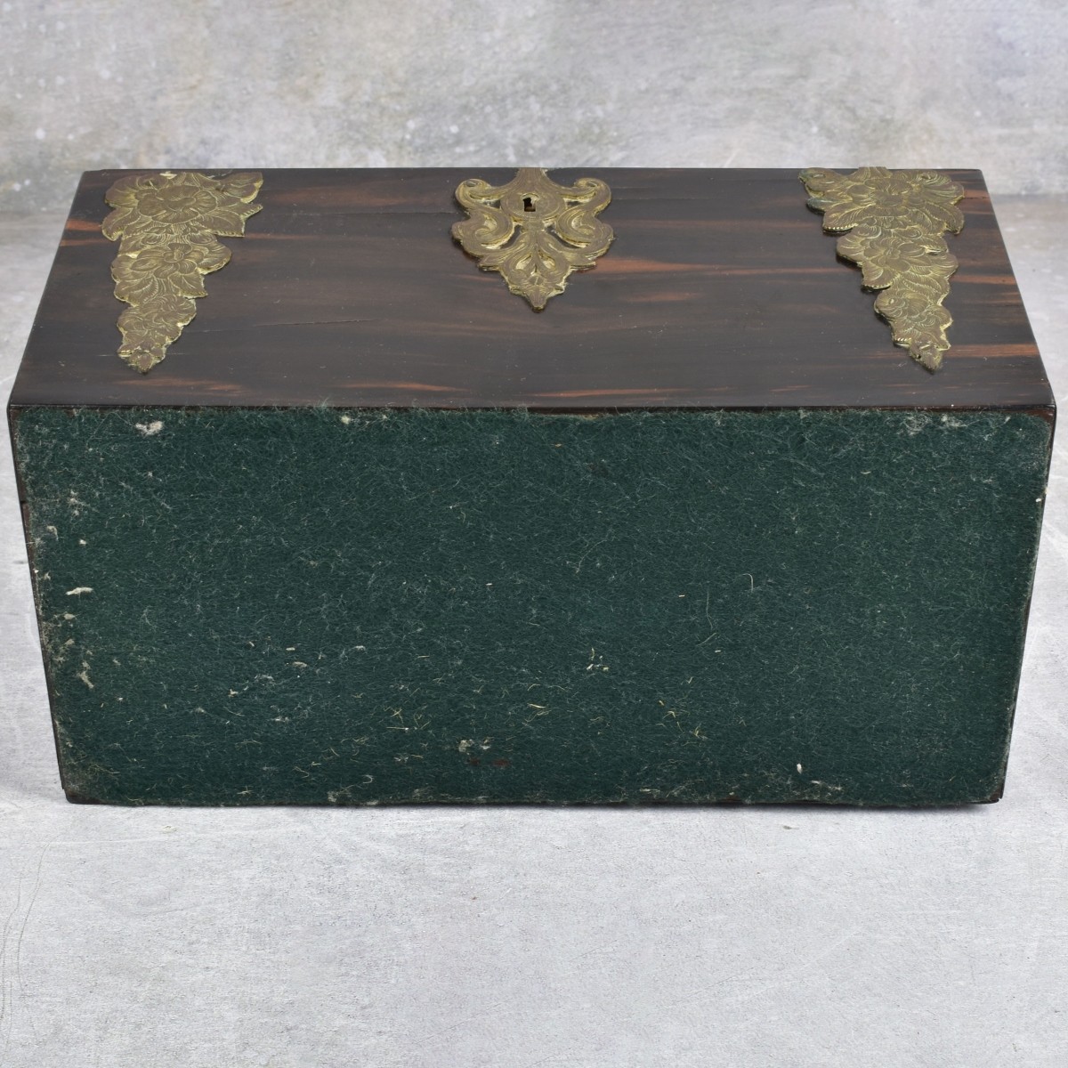 Antique Gothic Revival Casket Box