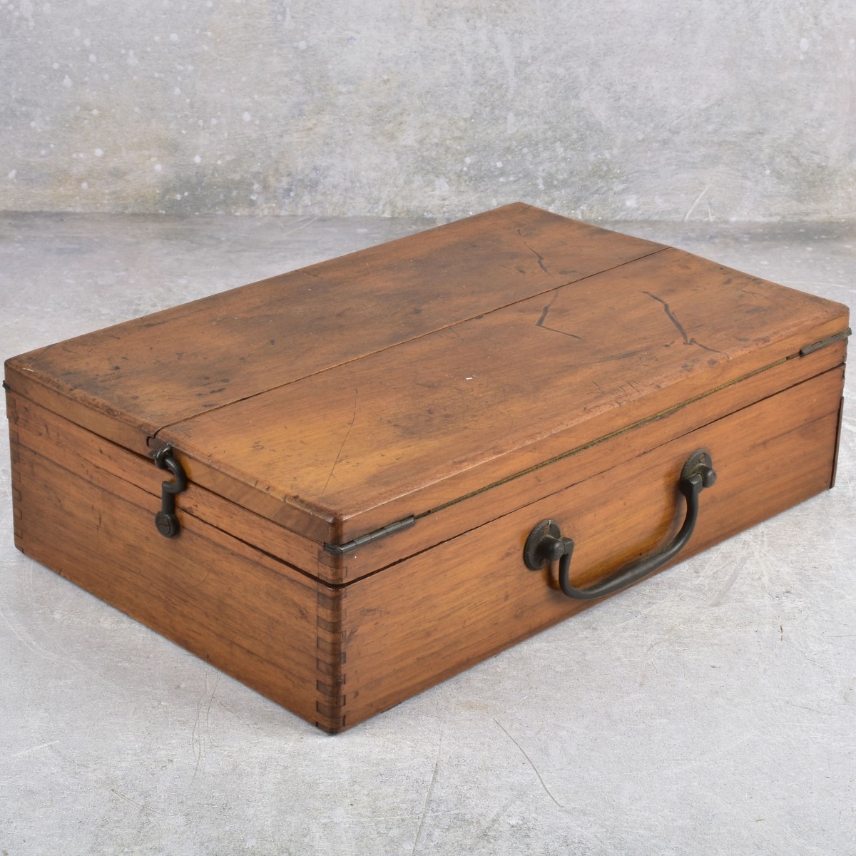 Antique Artist Box with Easel