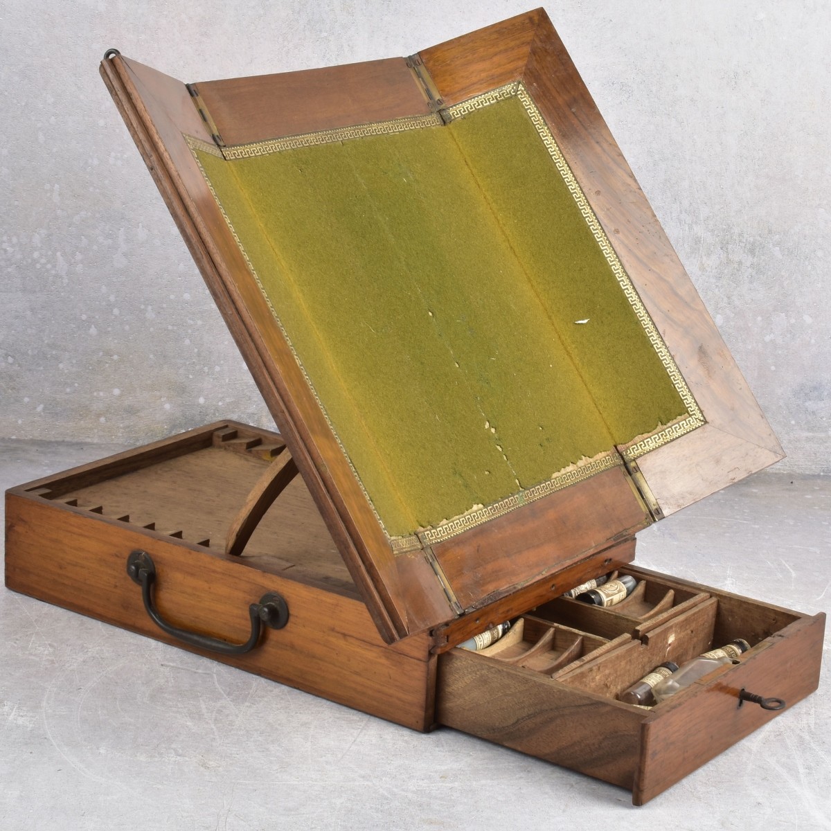 Antique Artist Box with Easel