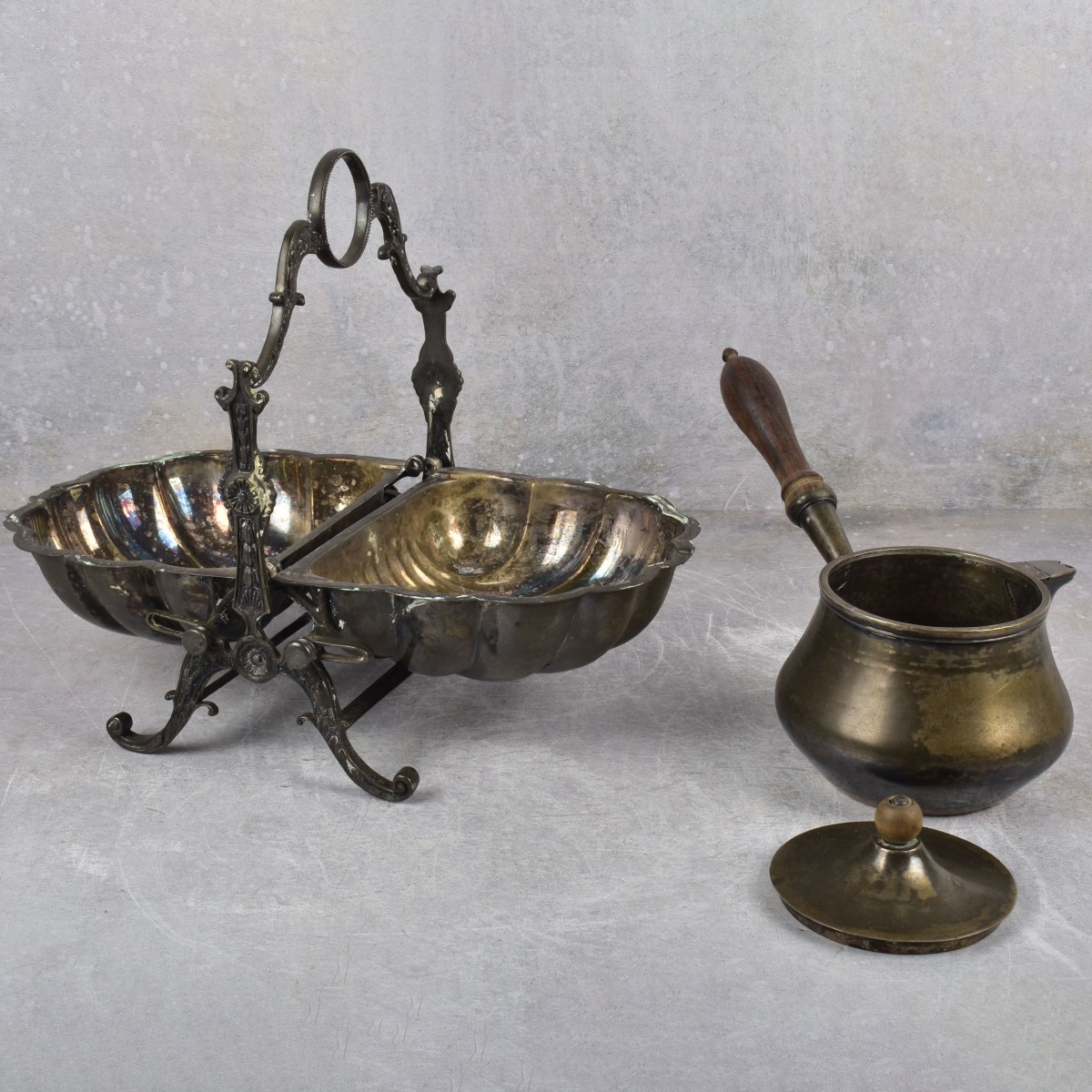 Collection of Silver Plate Warmers