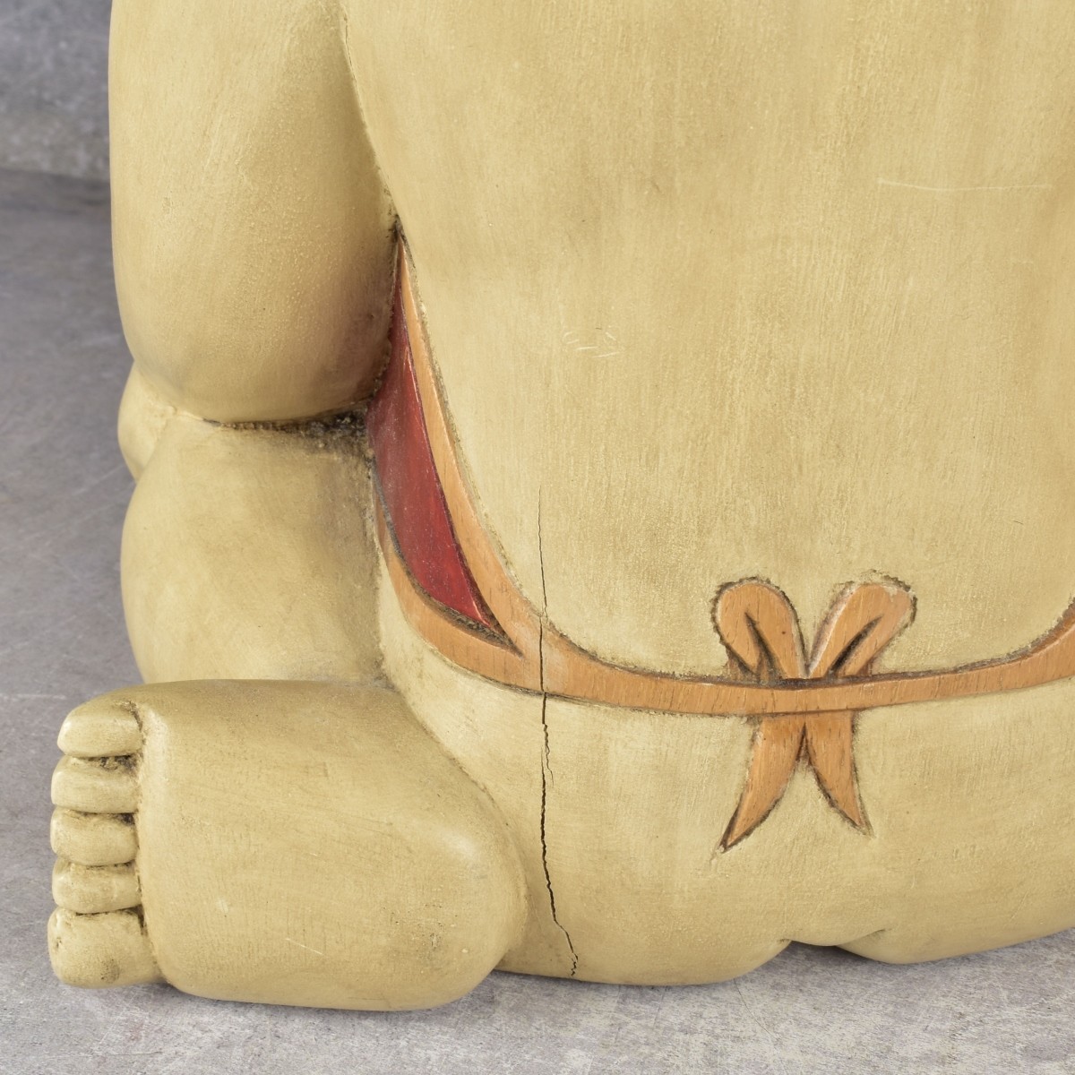 Wood Sculptures of Asian Children