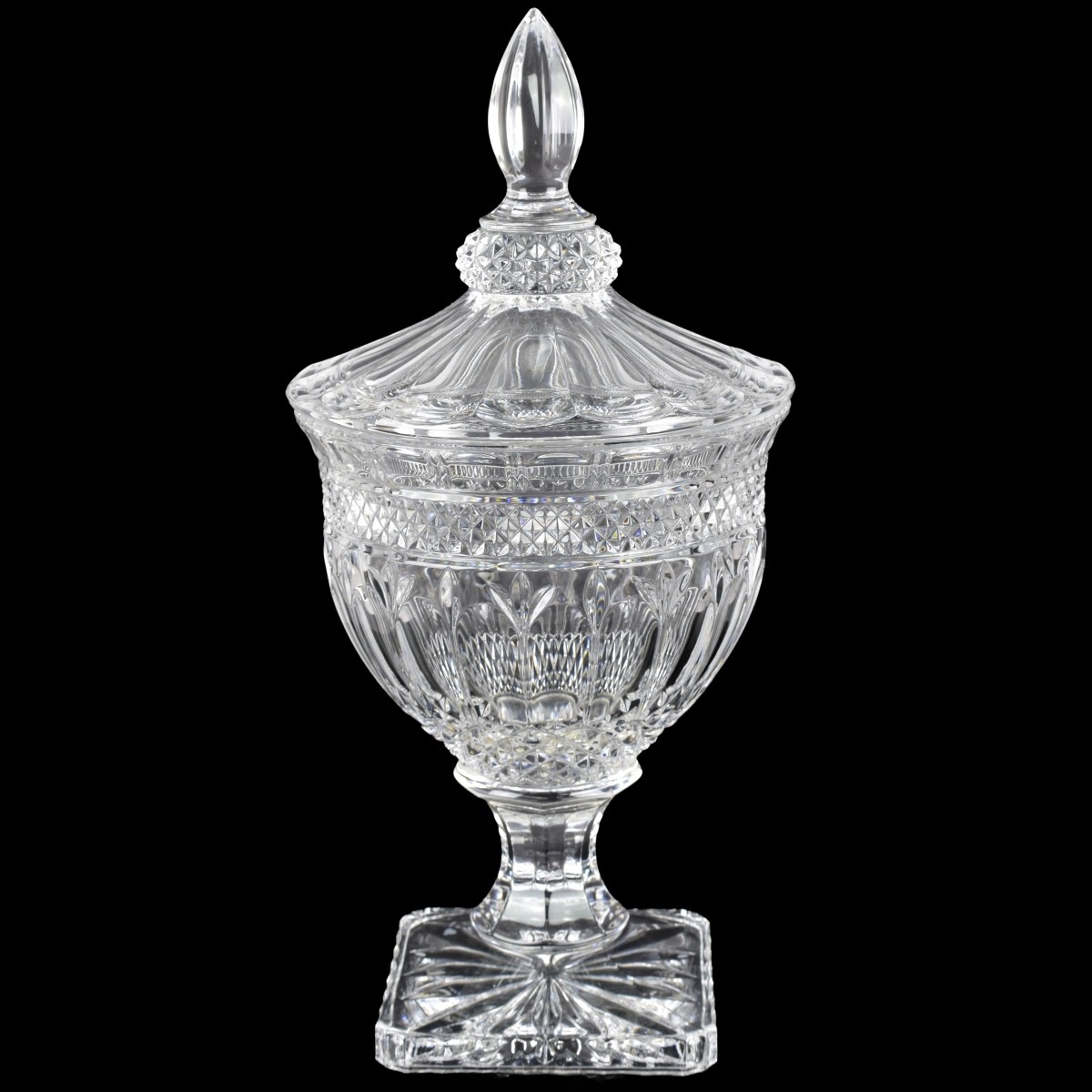 Vintage "Shannon" by Godinger Brandon Crystal Urn