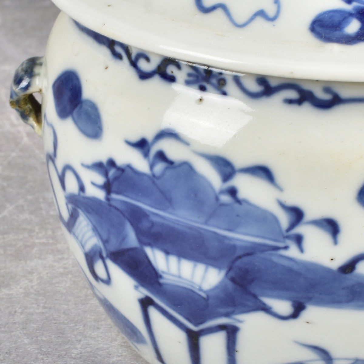 Vintage Chinese Blue and White Porcelain Jars