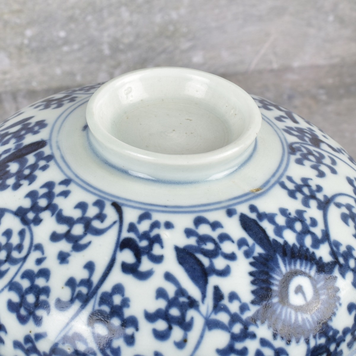 Vintage Chinese Blue and White Porcelain Jars