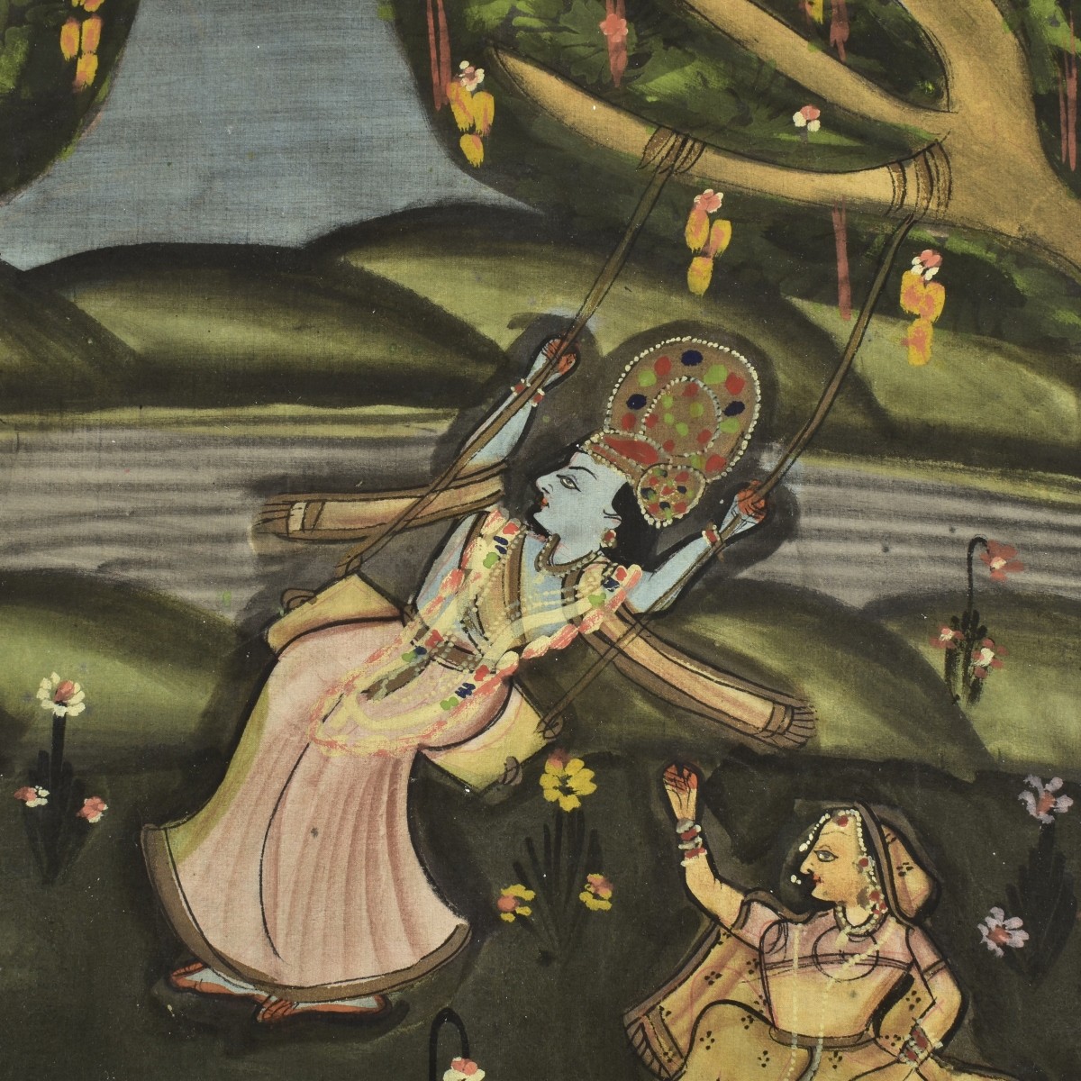 Vintage Indian Pichwai Painting