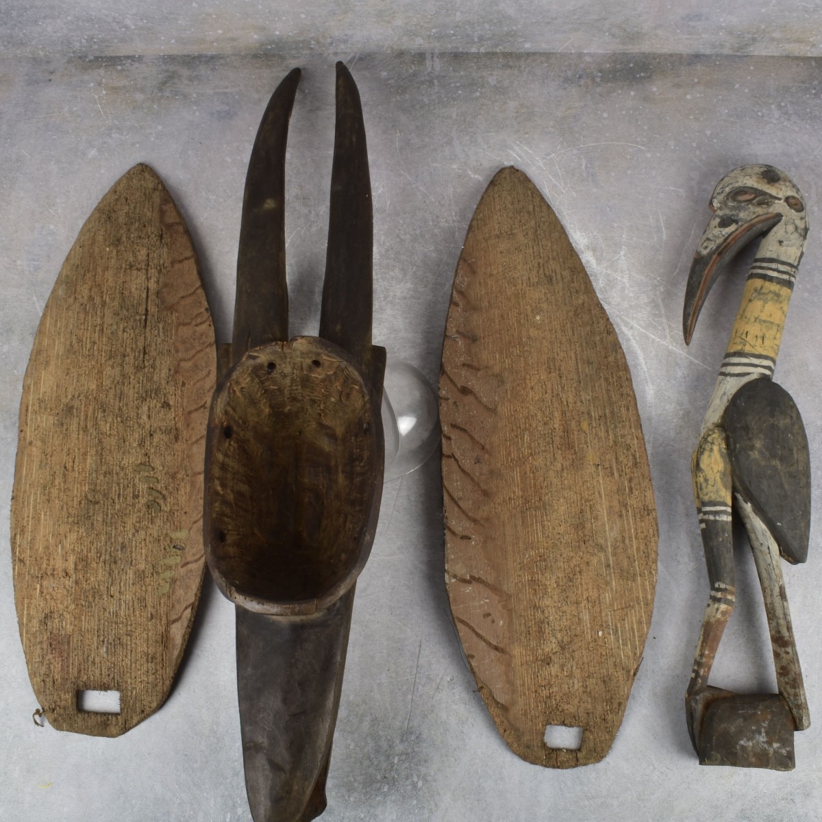 Vintage African Tribal Carvings