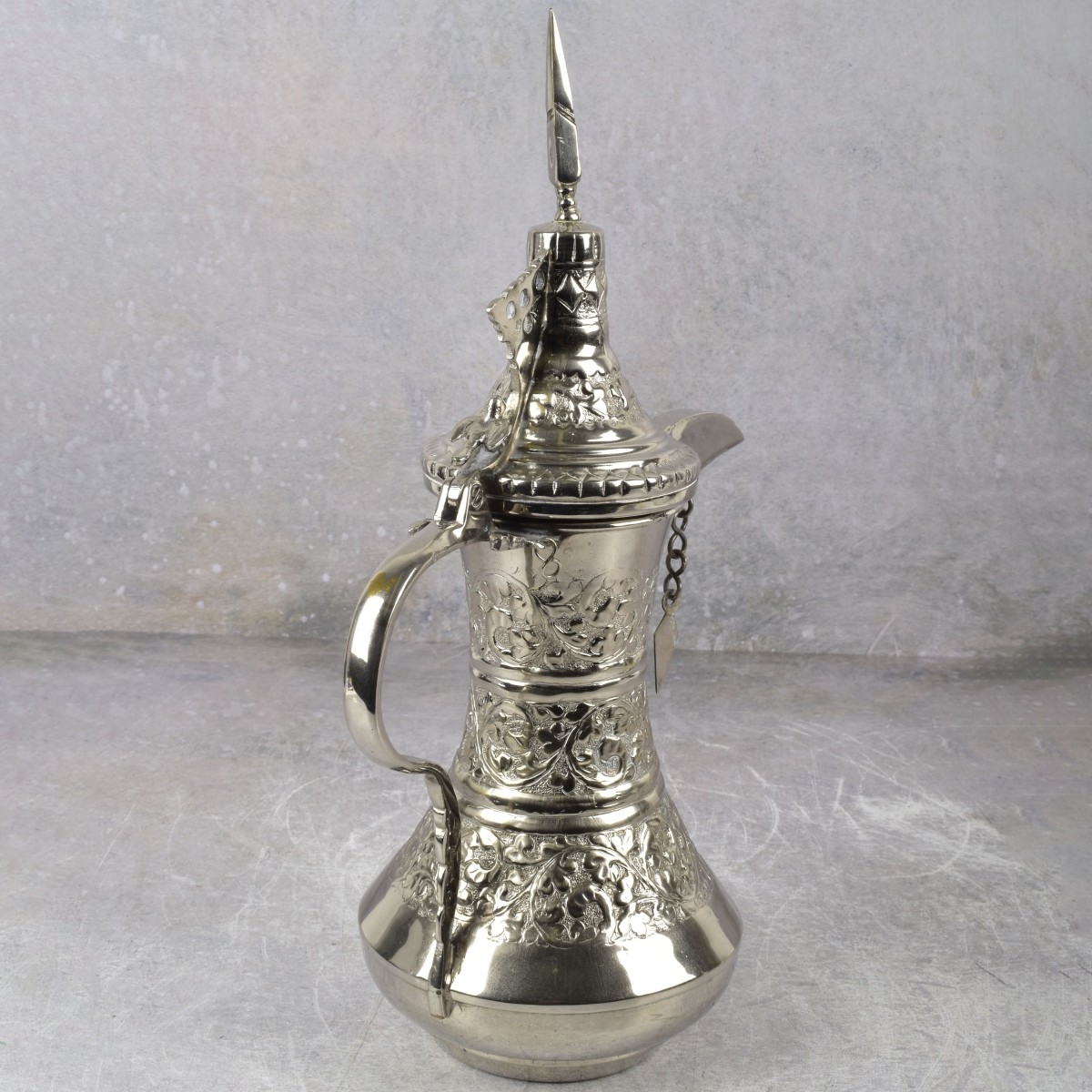 Omani Arab Silver Coffee Pot (Dallah)
