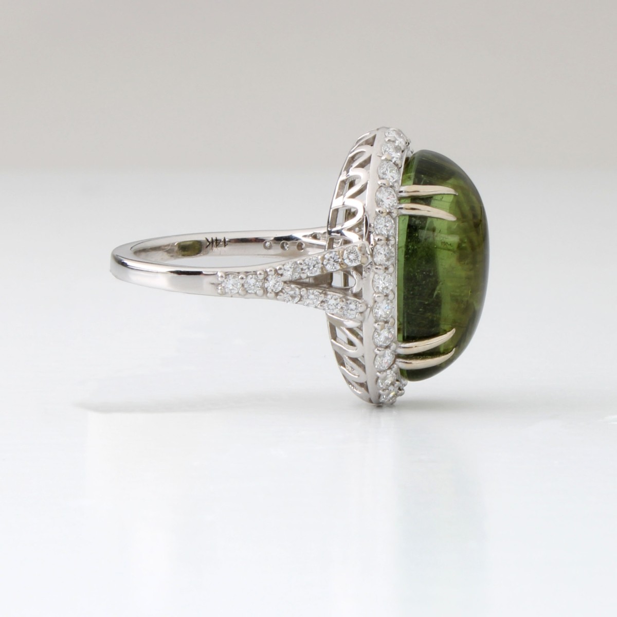 GIA Paraiba, Diamond and 14 ing