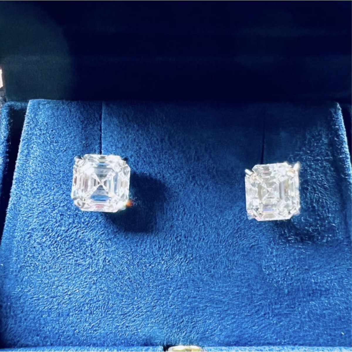 GIA Diamond and 14K Ear Studs