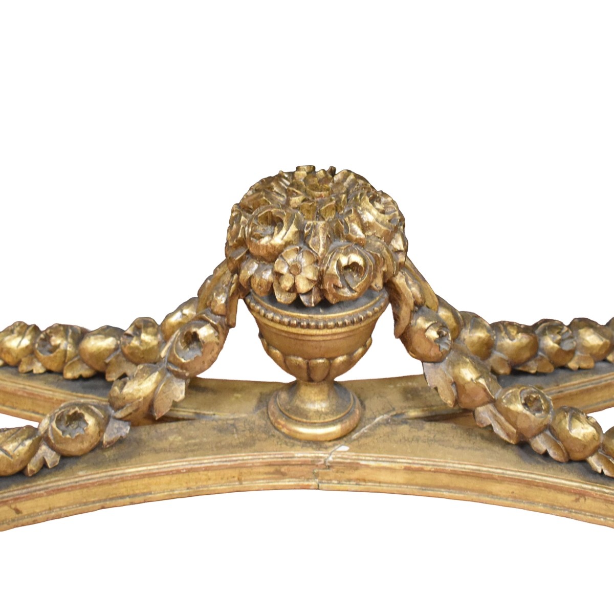 Gilt Wood Marble Top Table