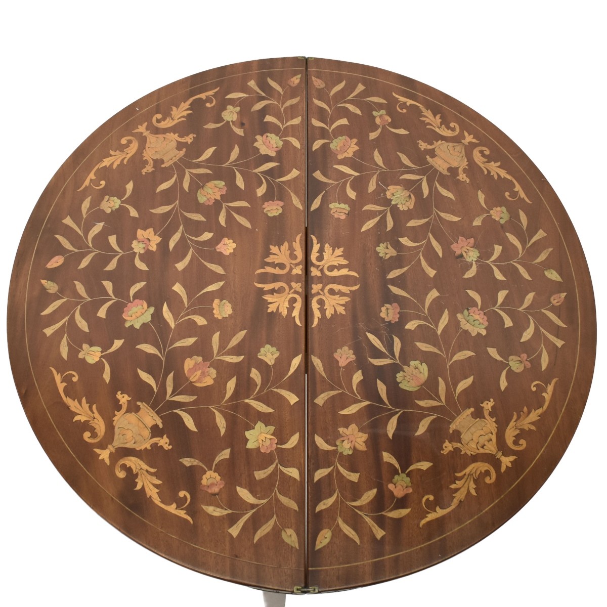 Antique Dutch Marquetry Table