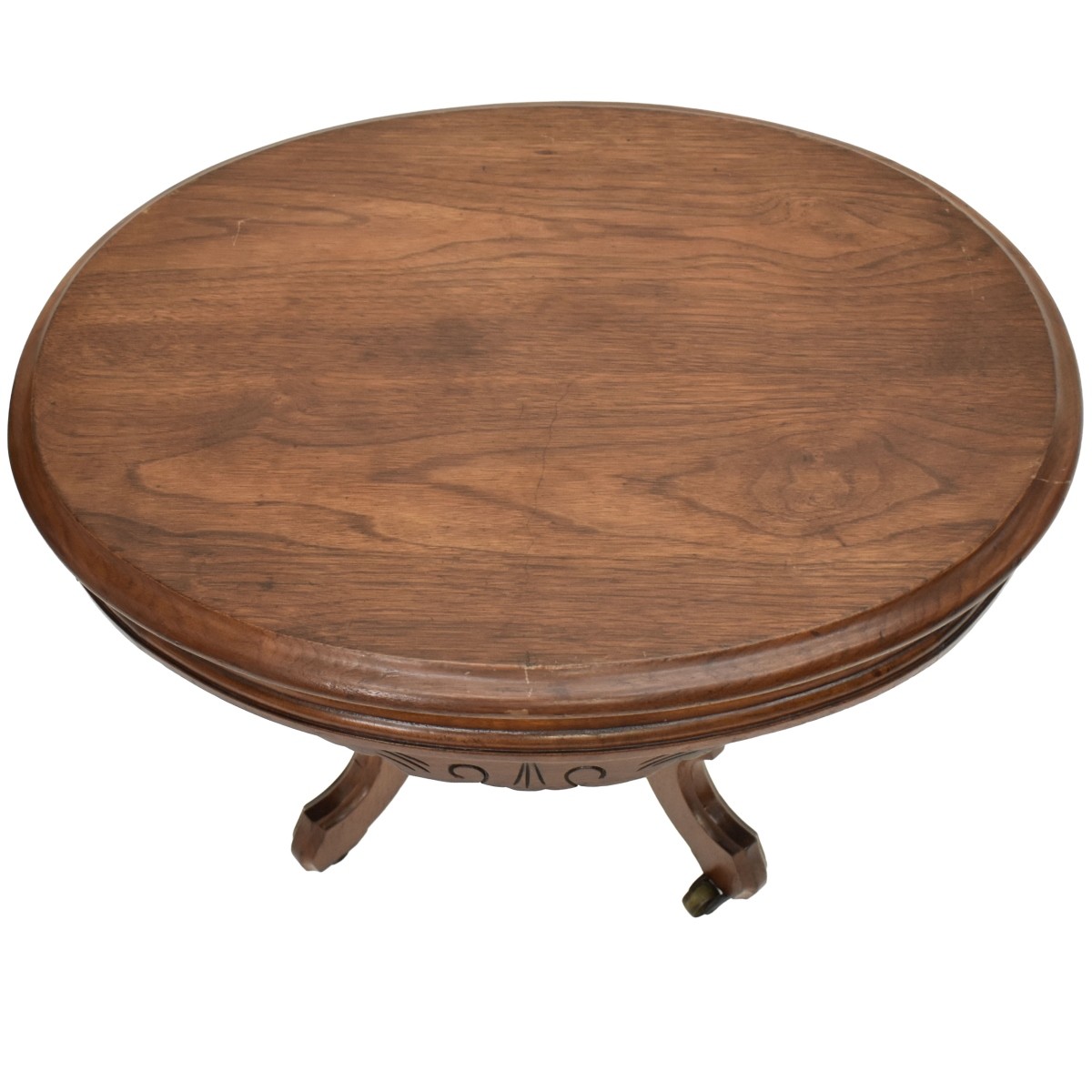 Antique Victorian American Oak Side Table