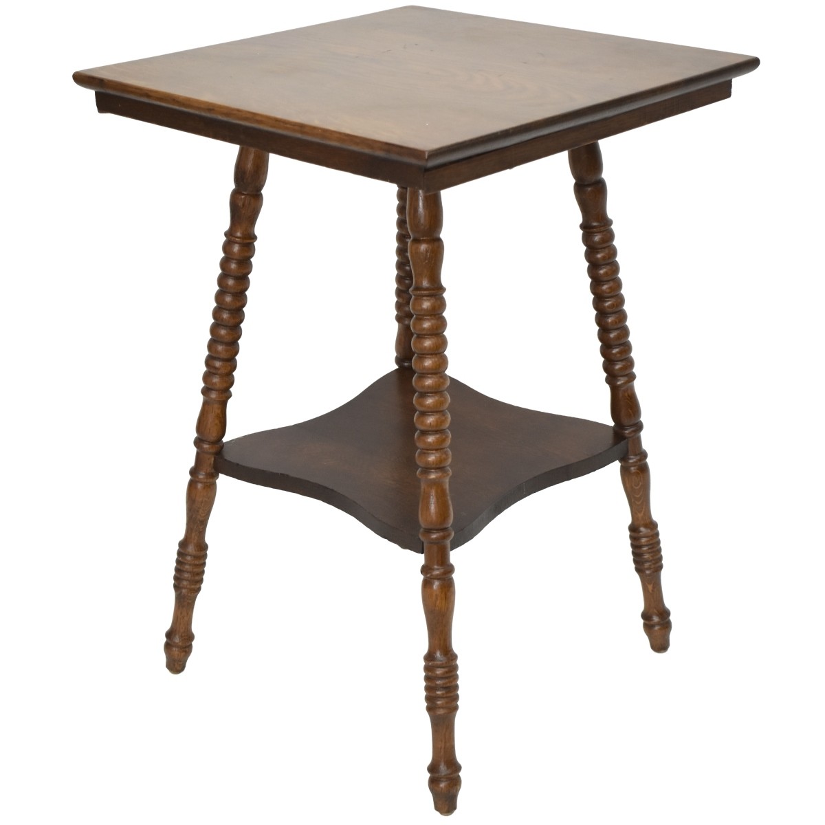 Antique American Oak Side Table