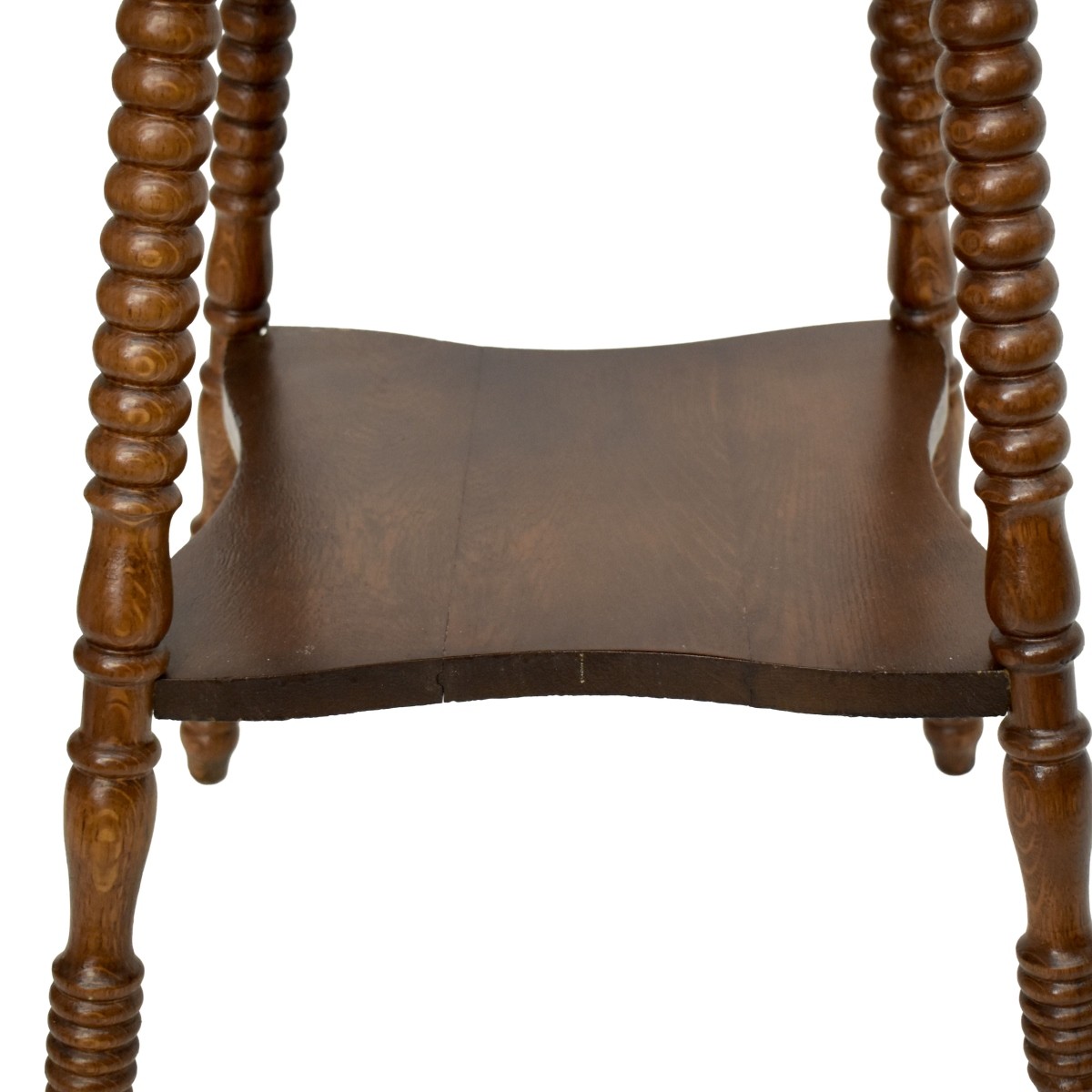Antique American Oak Side Table