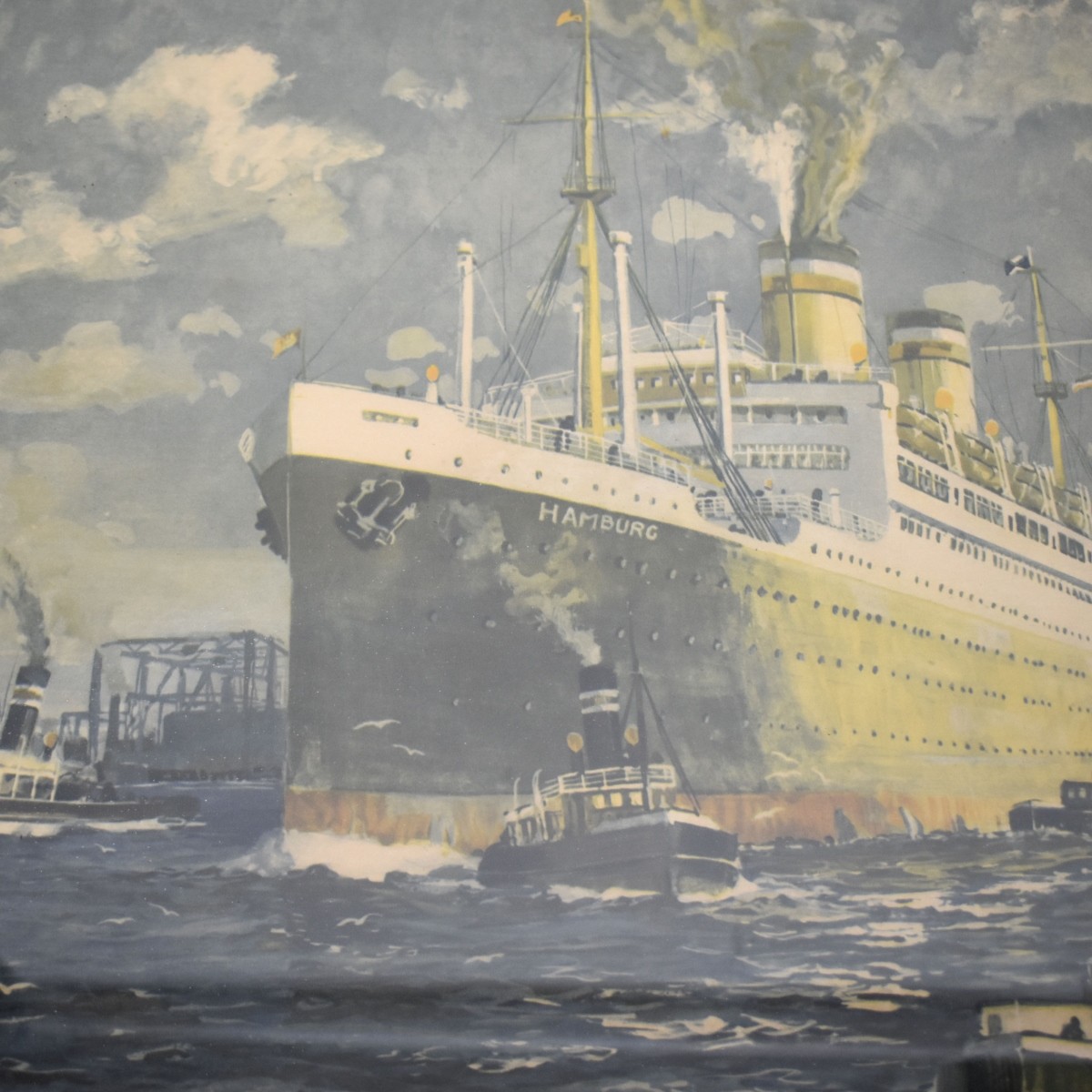 Vintage Ocean Liner Travel Posters