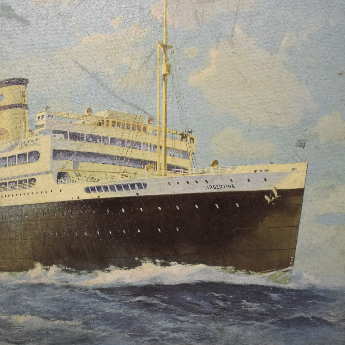 Vintage Ocean Liner Travel Posters
