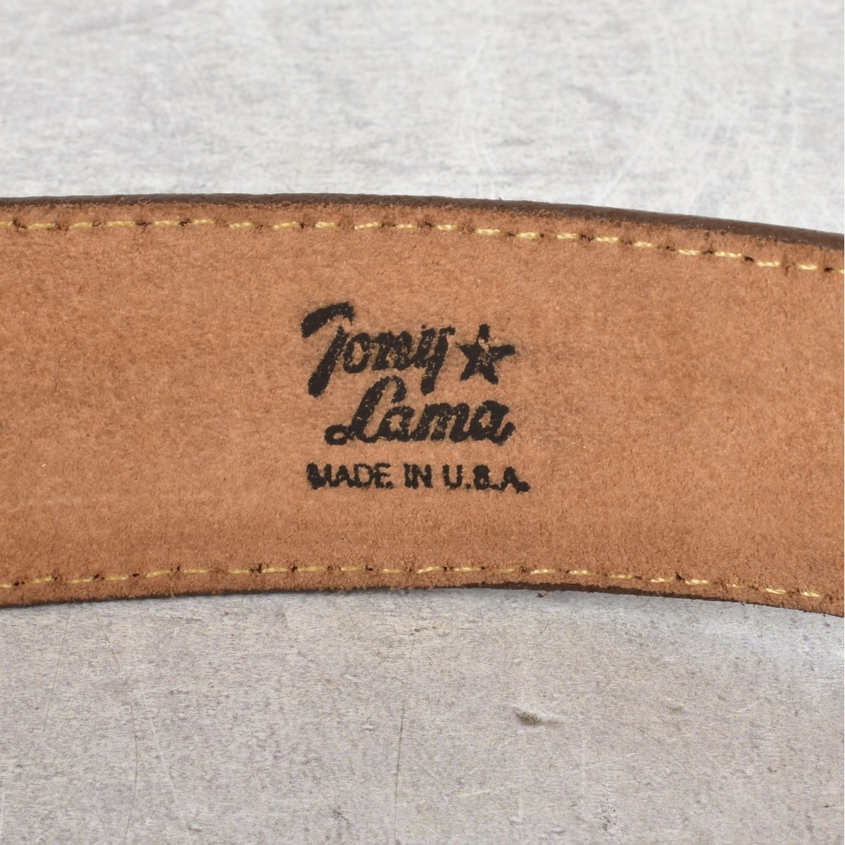 Vintage Men's Leather and Silver Belts