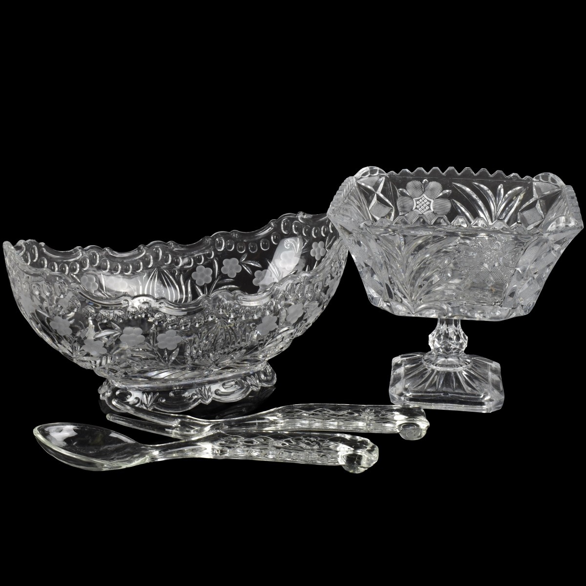 Collection of Vintage Cut Crystal Pieces