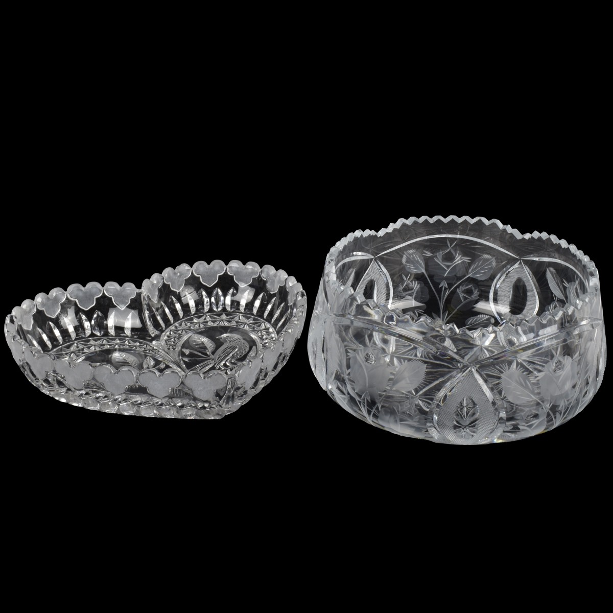 Collection of Vintage Cut Crystal Pieces