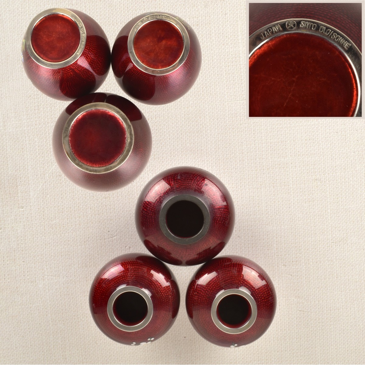 Japanese Akasuke Vases