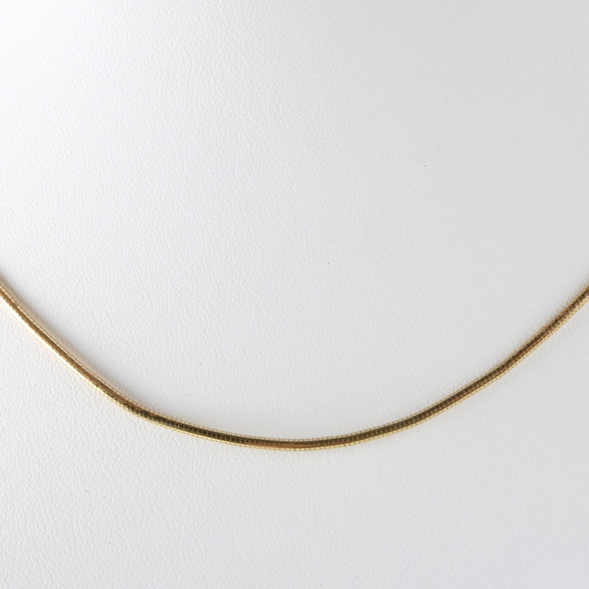 14K Omega Necklace