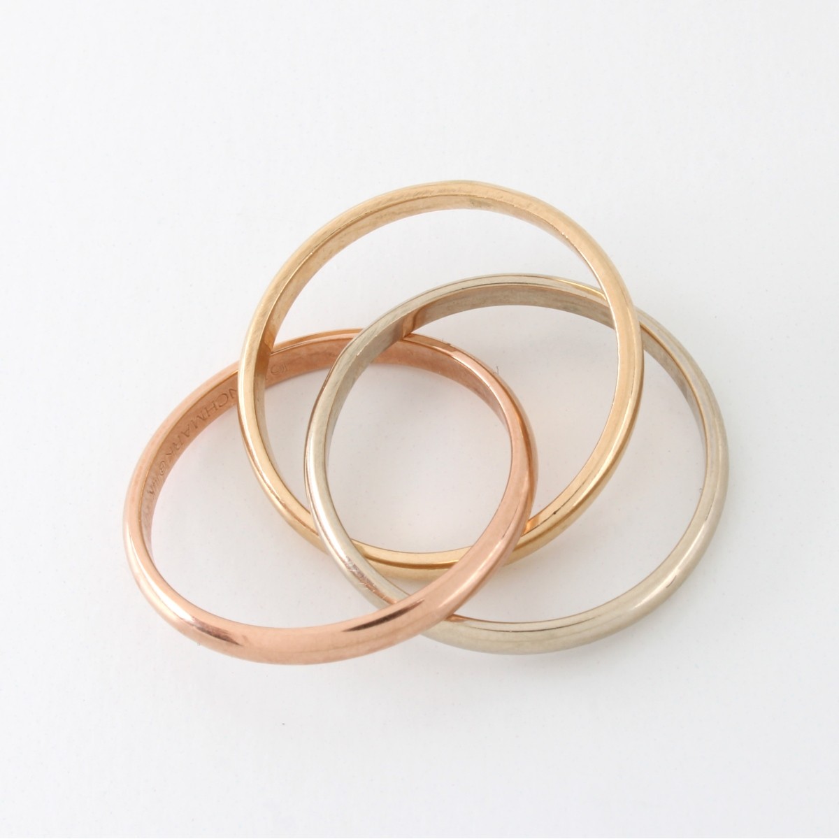 14K Gold "Trinity" Ring